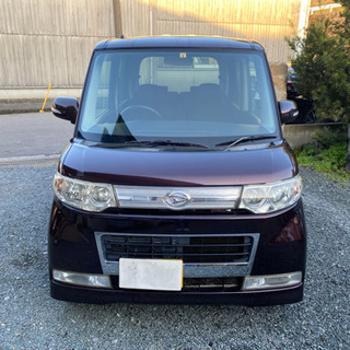🦊タントカスタムです‼️タイヤ新品‼️ナビ付き‼️車検もあります‼️