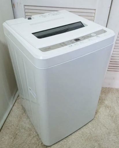 (送料無料) 2019年 極美品 洗濯機 1年使用 ステンレス槽 格安 ③