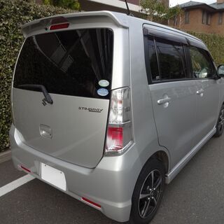 込プライス２１万５千円 ワゴンＲスティングレー ４ＷＤＴ 希少な４ＷＤターボ １オーナー パドルシフト 検４年３月 機関良好の画像