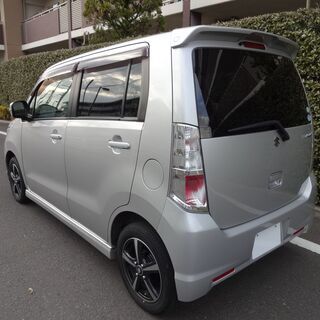 込プライス２１万５千円 ワゴンＲスティングレー ４ＷＤＴ 希少な４ＷＤターボ １オーナー パドルシフト 検４年３月 機関良好の画像