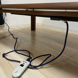 コタツ付き　座卓テーブルの画像