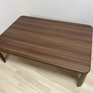 コタツ付き　座卓テーブルの画像