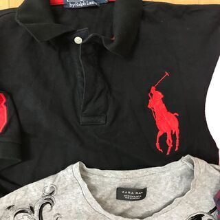 洋服6点セット　ドルガバ、アバクロ、ZARA、POLO などの画像