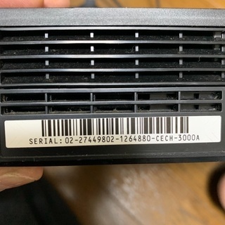 プレステ3、ゲームソフト付きの画像