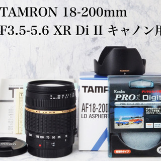 付属品完備●プロテクター付き●タムロン 18-200mm A14...