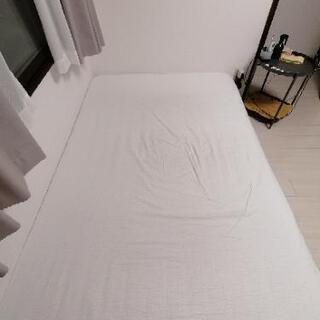 【※再値下げ】無印脚付マットレス（セミダブル）本体の画像