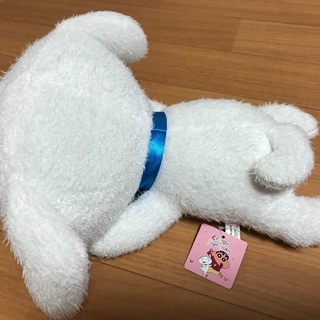 UFOキャッチャー景品　ぬいぐるみ　ークレヨンしんちゃんの犬の画像