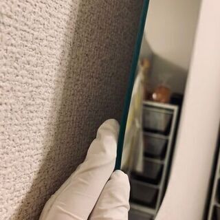 【お譲り先決定済】　　【ニトリ】ウォールミラーの画像