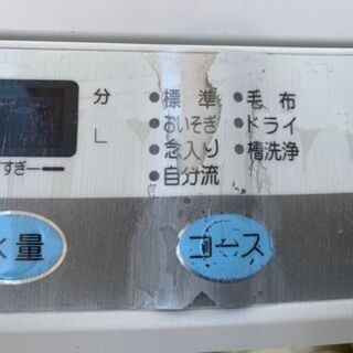 【3/30までに引き取りの方！差し上げます】６kg全自動洗濯機 の画像