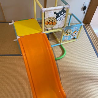 【取引中】　アンパンマン ジャングルジム　滑り台の画像