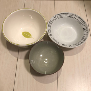【受渡相手確定】中小サイズの皿一式（洗浄済）の画像