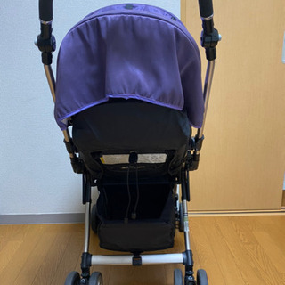 コンビ　ベビーカー　パープルの画像
