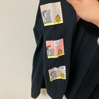 フリークストア別注　ガーフィールド　長袖Tシャツの画像