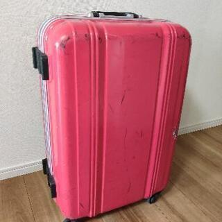 格安★RUBBERZONE RZONE 4輪キャスター スーツケース 大型 LL ピンクの画像