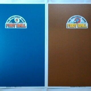 【昭和レトロ】アメフト 下敷き ２種