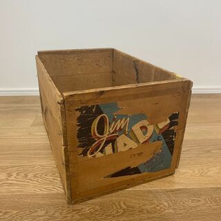 VINTAGE WOOD BOX①の画像