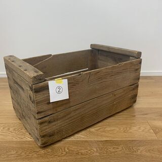 VINTAGE WOOD BOX②