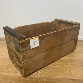 VINTAGE WOOD BOX⑥