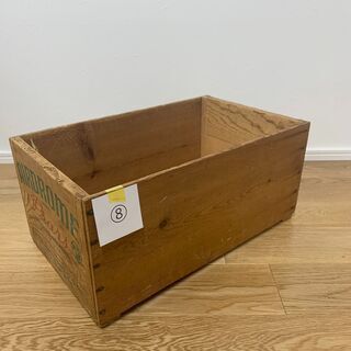 VINTAGE WOOD BOX⑧