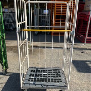 中古カゴ台車　W850×D650×H1700mm　★在庫数1台★...
