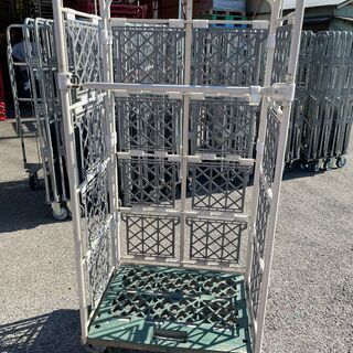 中古静カゴ車　W800×D600×H1700mm　★在庫1台★　...