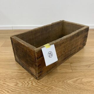 VINTAGE WOOD BOX ㉕