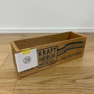 VINTAGE WOOD BOX ㉘