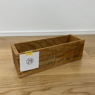 VINTAGE WOOD BOX ㉙