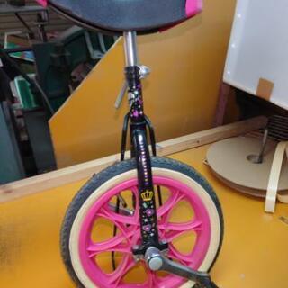 一輪車とスタンド