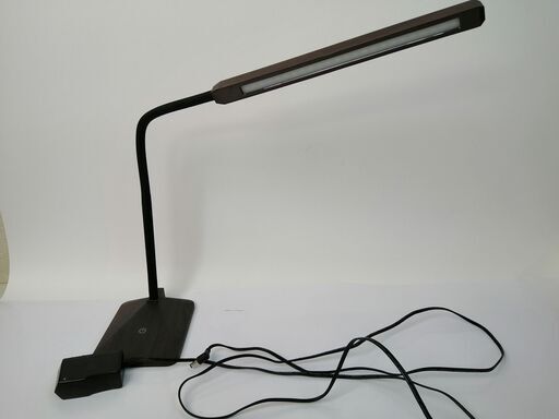 【現地取引歓迎】【簡易清掃済】【品番　PIAZZA C-1 DBR】☆動作良好!　18V　照明器具　3段階調節可☆