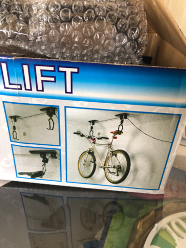 自転車、壁掛けセット