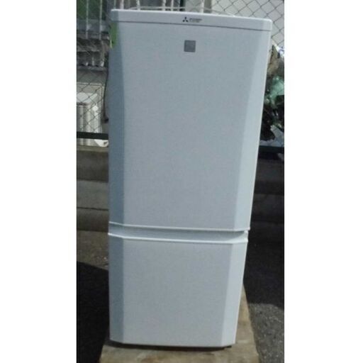 JMR0173)三菱電機 2ドア ノンフロン冷凍冷蔵庫 MR-P15EZ-KW 2015年製 146L 中古品・動作OK♪【取りに来られる方限定】