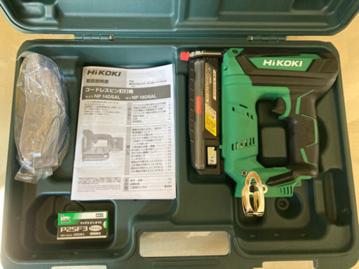 HIKOKI 日立　コードレスピン釘打機　フィニッシュネイラー  NP18DSAL DIY 