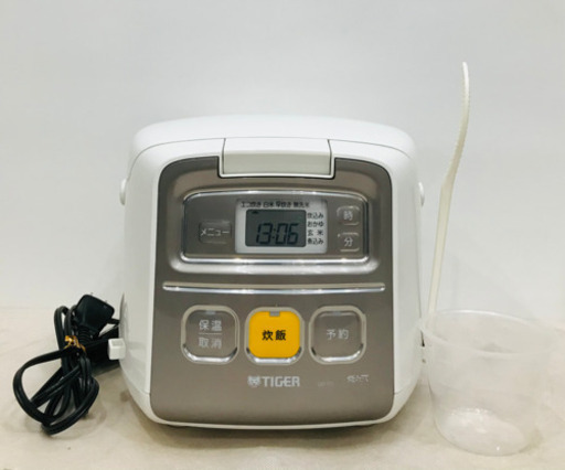 ★中古品　TIGER炊飯ジャー3合炊き