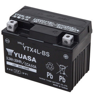 ＹＴＸ　４Ｌ-ＢＳ　オートバイ　スクーター　バッテリー