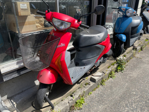 スズキ　レッツ5G 防犯アラーム付き