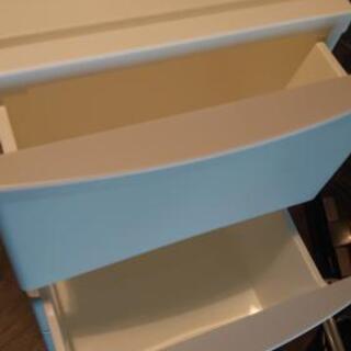 壁付きチェスト ピーディーシーヴォ 5段(グレー)の画像