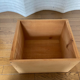 木製ボックス5個の画像
