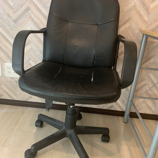 無料で譲ります　免费转让电脑椅（有破损の画像