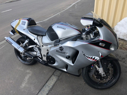 スズキ隼1300 世界最高速ギネス登録　同型
