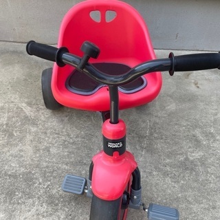 三輪車　赤　エーシート