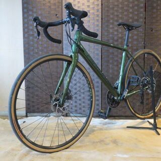 ■CANNONDALE SYNAPSE キャノンデール シナプス 54サイズ 22速 グリーンメタリック シマノ 105 アルミ ロードバイク 自転車 札幌発の画像