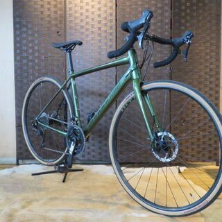 ■CANNONDALE SYNAPSE キャノンデール シナプス 54サイズ 22速 グリーンメタリック シマノ 105 アルミ ロードバイク 自転車 札幌発の画像