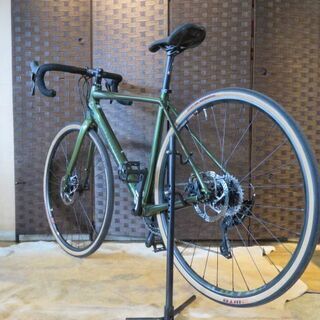 ■CANNONDALE SYNAPSE キャノンデール シナプス 54サイズ 22速 グリーンメタリック シマノ 105 アルミ ロードバイク 自転車 札幌発の画像