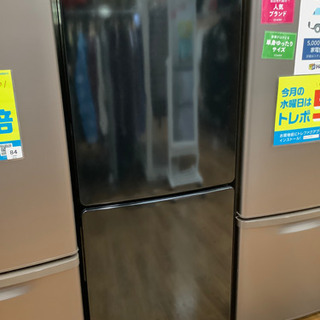 Haier 2ドア冷蔵庫　JR-NF148B(K) ファン式　148L 