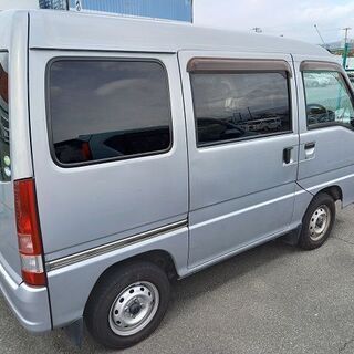 17年式スバルサンバートランスポーターオートマ　軽箱は便利です。仕事で活躍します。車両交換可の画像