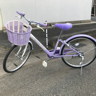 決まりました！女児自転車22インチ？