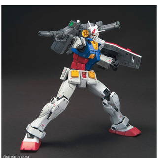 HG 機動戦士ガンダム THE ORIGIN RX-78-02 ガンダム 1/144スケール 色分け済みプラモデルの画像