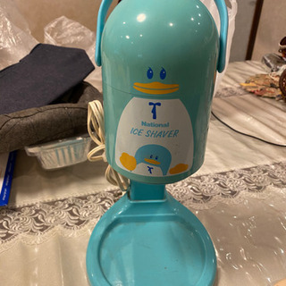【お取引中】ナショナル　かき氷機（3/31までの出品）