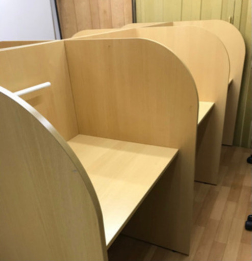 ☆塾 自習室 個別ブース 机 コロナ対策にも！ 6ブース作れます☆